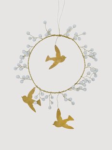 Handgemaakt kerstornament Bird