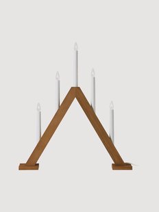 Elektrische adventskaarsenhouder Ariele