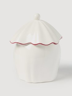 Kerstopslagpot Moni, H 22 cm