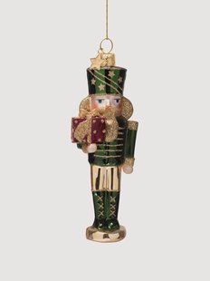 Mondgeblazen kerstornament Notenkraker