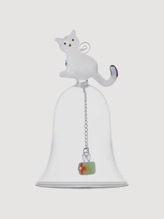 Handgemaakt kerstboomhanger Tabby Cat