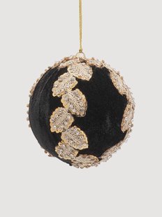 Handgemaakte kerstbal Midnight
