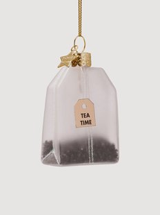Mondgeblazen kerstornament Tea Bag