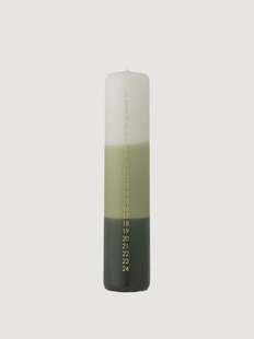 Handgemaakte dikke dinerkaars Dip Dye