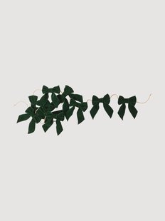 Kerstslinger Bows van fluweel