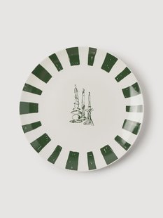 Designer kerstserveerplateau Clarette van Agathe Marty