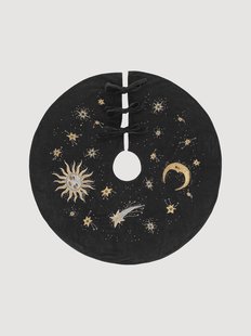 Handgemaakt kerstboomkleed Celestial