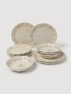 Serviesset Loops, 4 personen, 12-delig