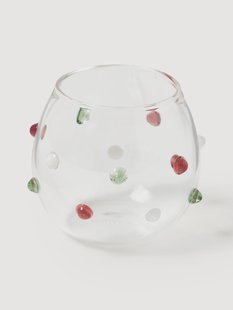 Mondgeblazen borosilicaatglazen shotglazen Perli, 4-delig