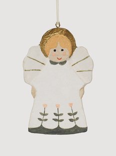 Handbeschilderde kerstornament Fairy Tale