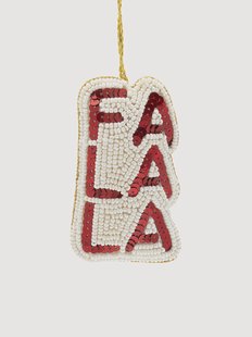 Handgemaakt kerstornament Falala