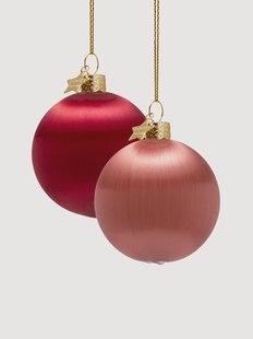 Kerstballen Glam, 4-delig