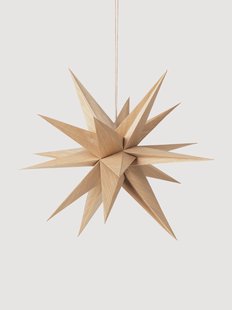 Houten kerstornament Venus
