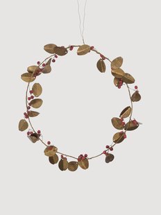 Handgemaakte hangende decoratieve krans Auric
