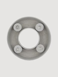 Handgemaakte kerstkandelaar Ring