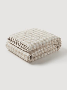 Omkeerbare gewatteerde bedsprei Camellia, in verschillende formaten
