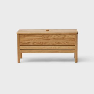 Form & Refine A Line opbergbank 90 cm Eikenhout