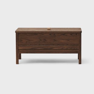Form & Refine A Line opbergbank 90 cm Gerookt eiken