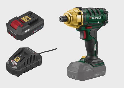 PARKSIDE Accu-slagschroevendraaier 20 V 180 Nm, met accu 2 Ah en lader 2,4 A, Limited Edition