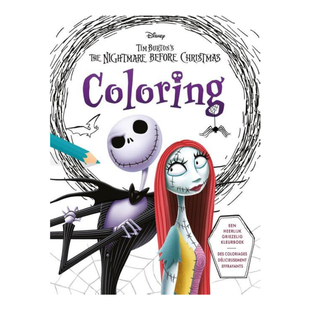 Disney Coloring Tim Burton's The Nightmare before Christmas