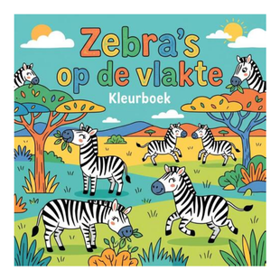 Zebra's op de vlakte