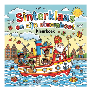 Sinterklaas en zijn stoomboot
