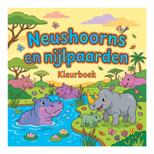 Neushoorns en nijlpaarden