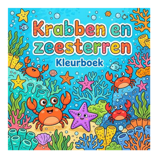 Krabben en zeesterren