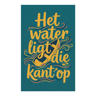 Het water ligt die kant op