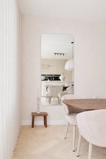 Rechthoekige spiegel met afgeronde hoek Frameless 180x80 cm