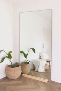 Rechthoekige spiegel Frameless 215x110 cm