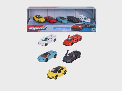 MAJORETTE Speelgoedauto 5-delige cadeauverpakking (Lamborghini)