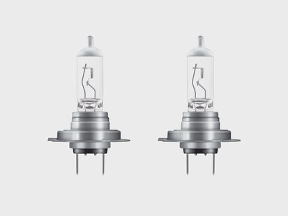 OSRAM Halogeen auto koplampen, H7 of H4, 2-delig (H7 +100%)