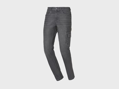 PARKSIDE Heren jeans in workwear-stijl, straight fit (Grijs, 52 (36/32))