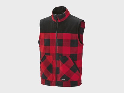PARKSIDE Heren fleecevest (Rood, M)