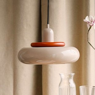 Planet Mini hanglamp, beige, metaal, Ø 27 cm - Dyberg Larsen - Eetkamer - Designer - 1 lamp