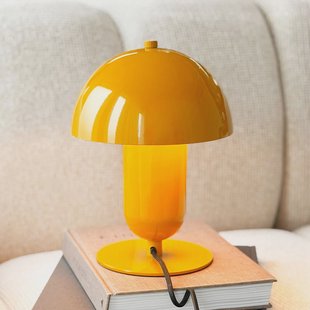 Movie tafellamp, kerriegele, metaal, E27 - Dyberg Larsen - Woonkamer - Designer - 1 lamp
