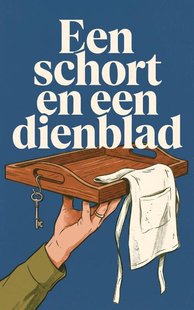Een schort en een dienblad