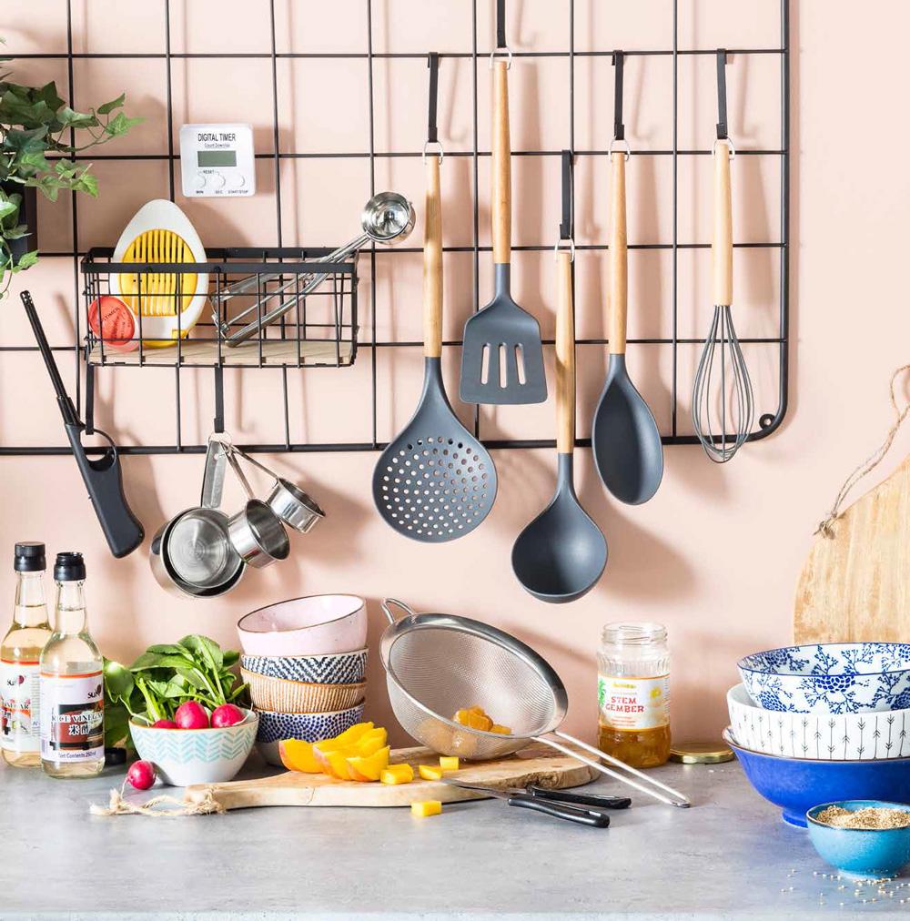 Mooie en handige opbergspullen en keukengereedschap voor jouw keuken.