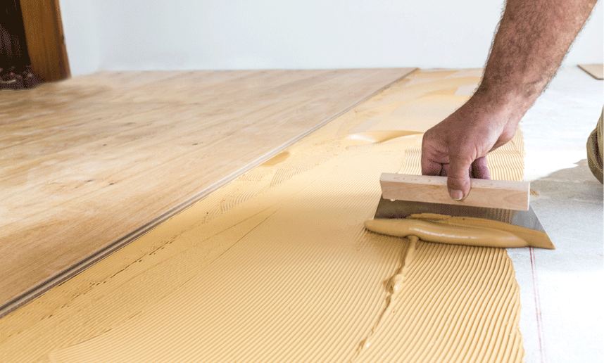 Laminaat is ook een heel goede vloer om warmte in de ruimte te houden en geluid te dempen!