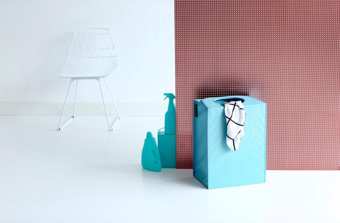 Bonte was? Brabantia heeft ook een bonte verzameling aan wasmanden. 