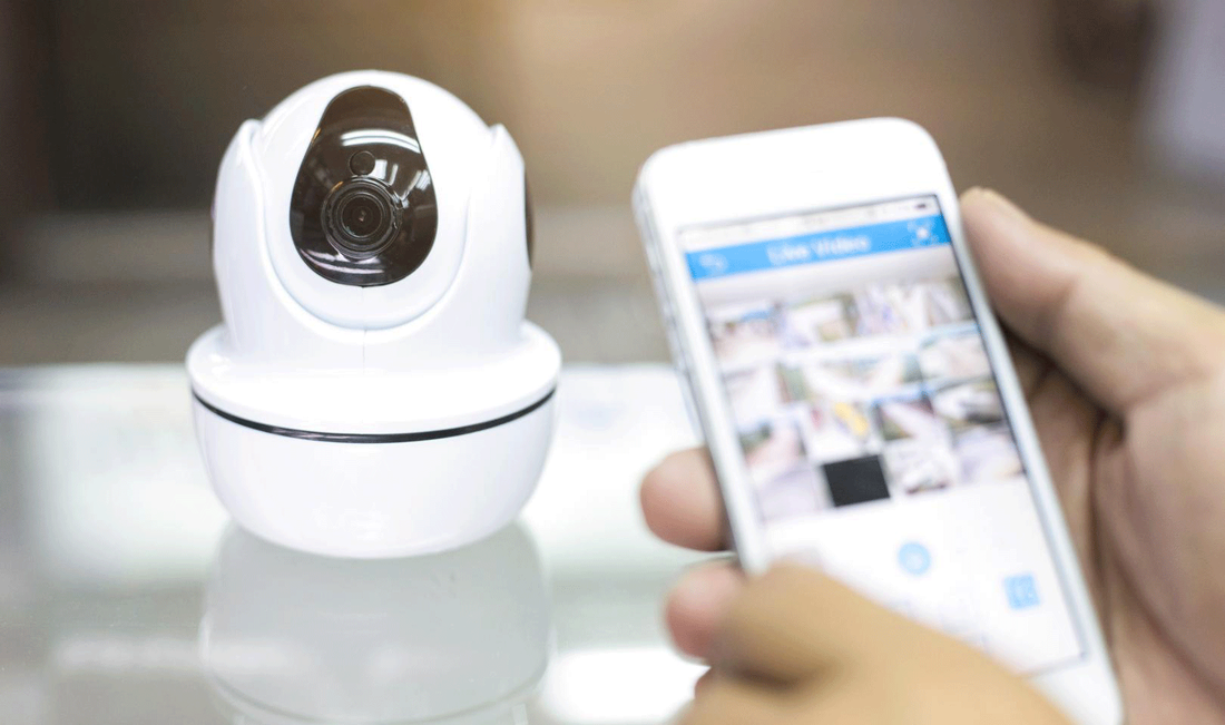 Met een simpele app is het systeem van de IP Camera makkelijk te gebruiken, zorg wel voor goede internetverbinding!