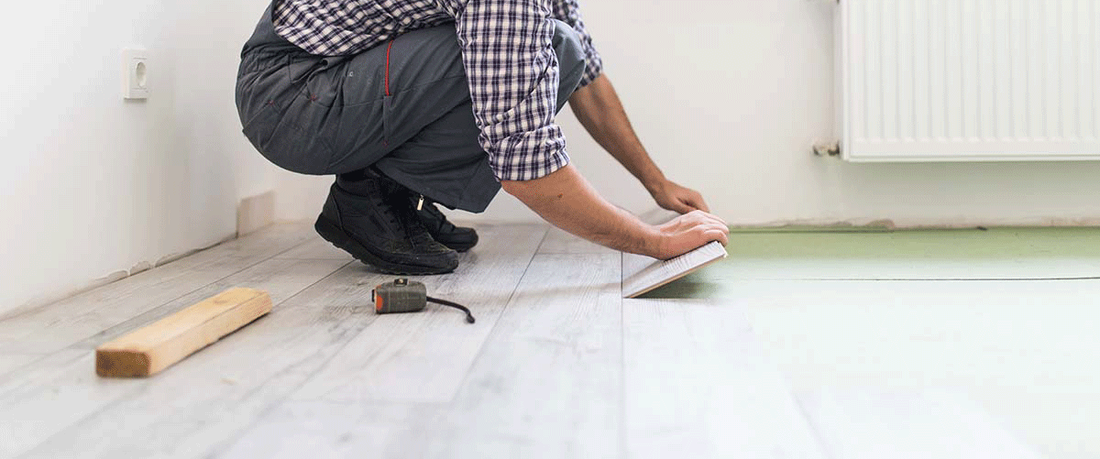 Laminaat is ook nog eens makkelijk om zelf te leggen. 