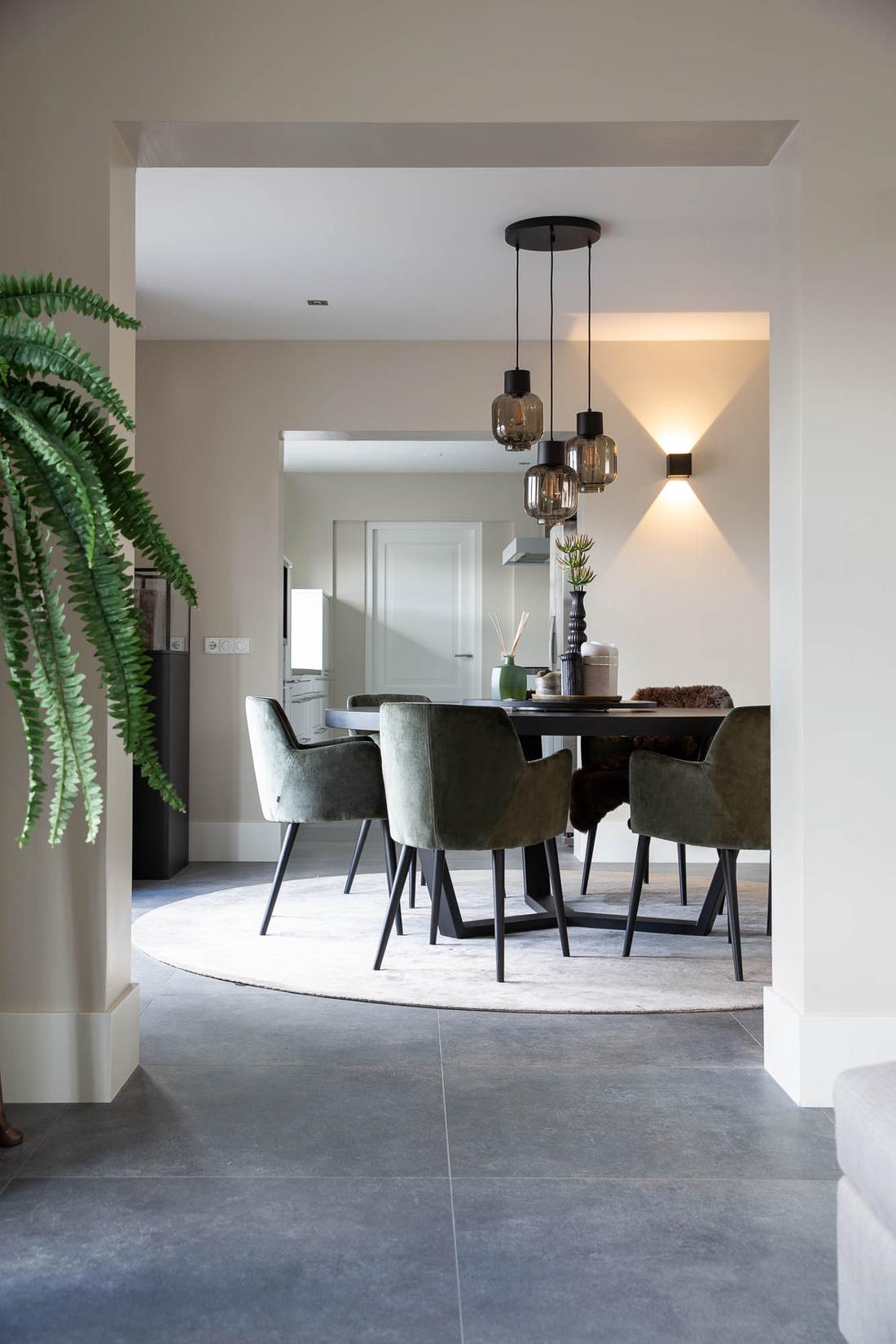 Niet alle lampen staan altijd aan: houd daar rekening mee.