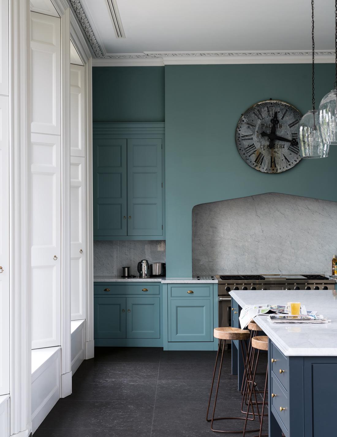 Farrow & Ball Modern Emulsion verf is gechikt voor keukens en badkamers. 