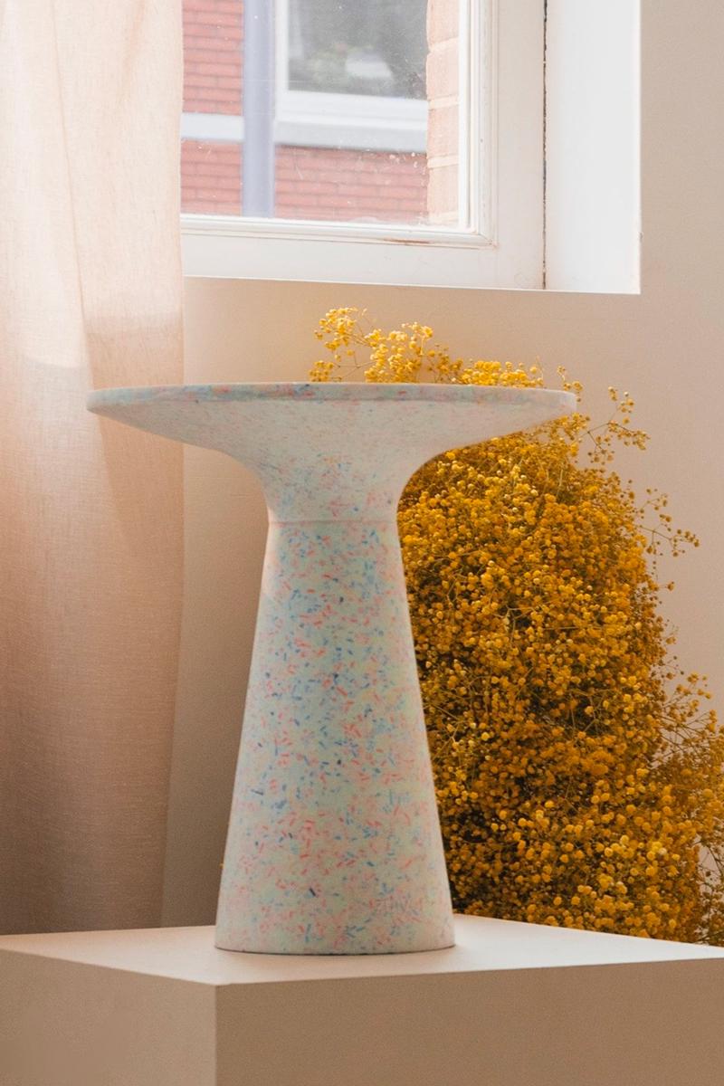 Chique en speels: de Victoria bijzettafel van Zuiver kun je binnen of buiten plaatsen.