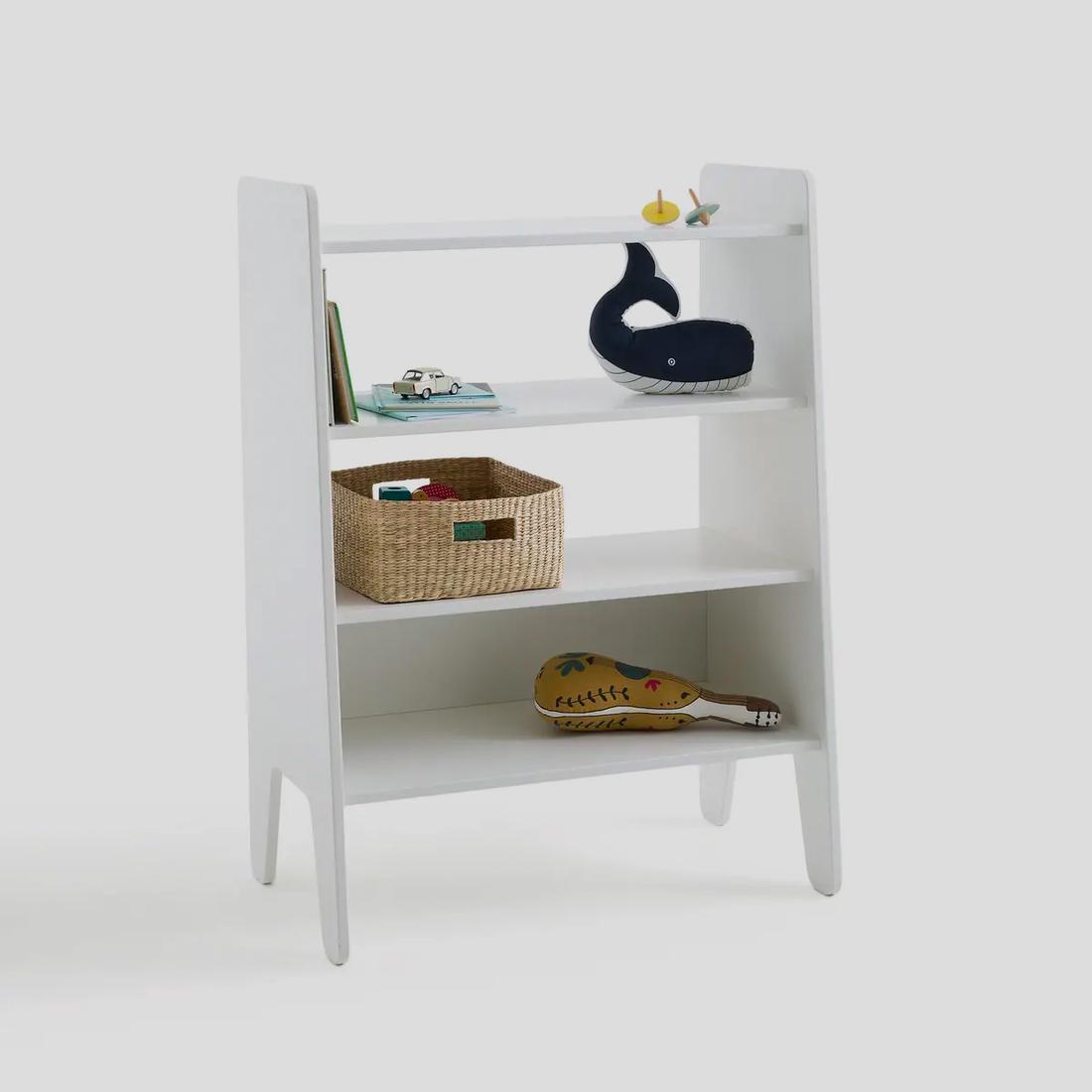 Je stalt de lievelingsboeken van je kindje met deze bibliotheek uit, zodat je kind snel en gemakkelijk een keuze maakt. 
