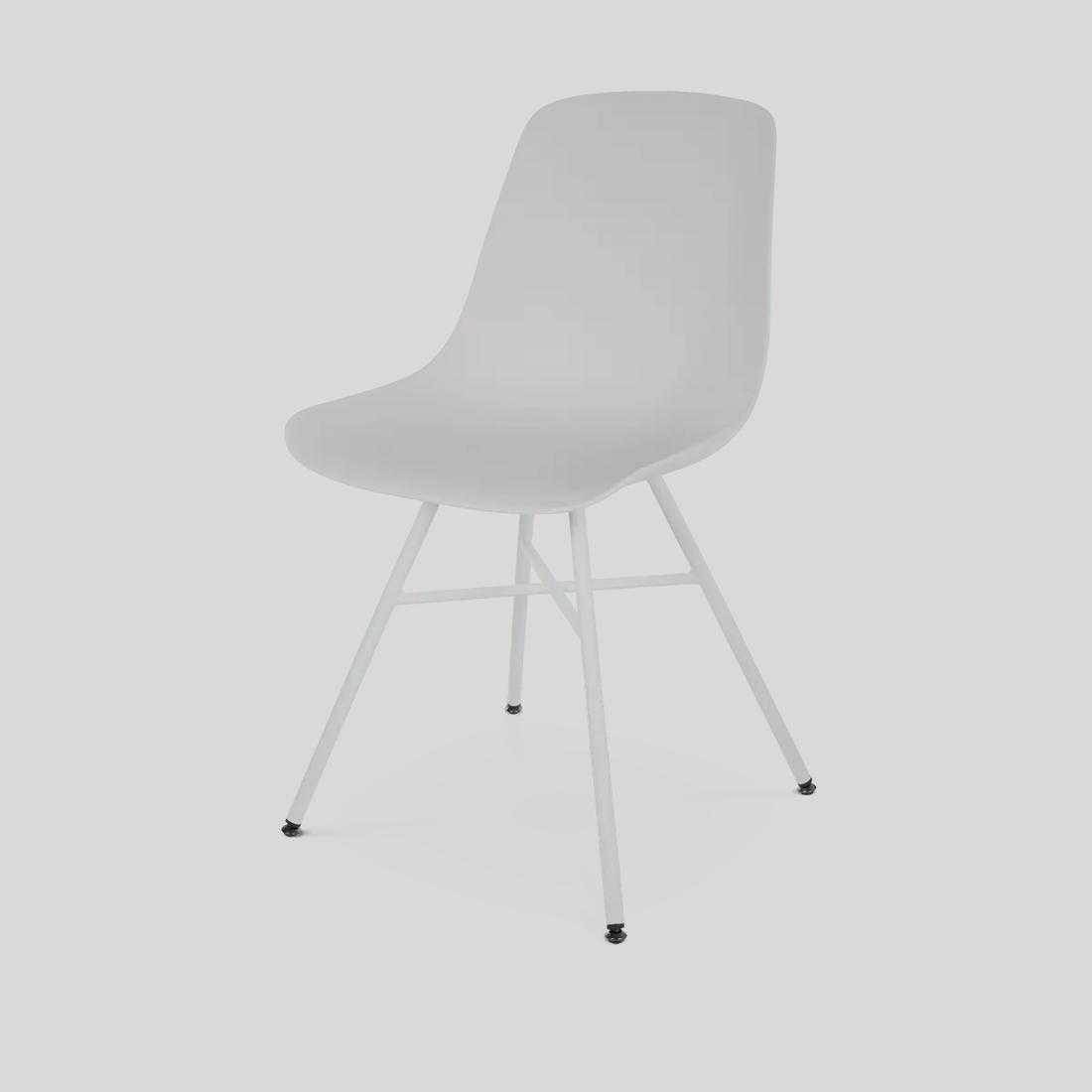 Bekijk deze stoel Kies voor een strak en minimalistische uitstraling met wit op wit.