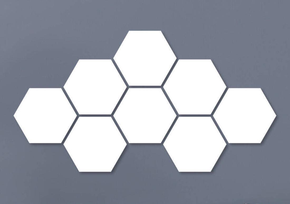 Met de hexxas foto's kun je verschillende vormen maken. 