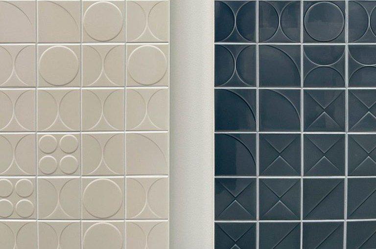 Nieuwe kleuren Kho deel2 – Deze nieuwe reliëftegels brengen iconisch Nederlands design terug in je interieur